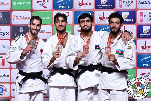 Cüdoçularımız Qran Priyə 4 medalla başladı - FOTOLAR