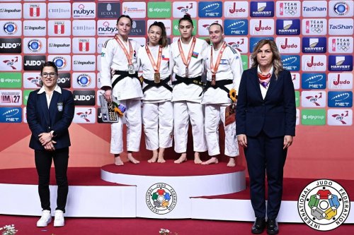Cüdoçularımız Qran Priyə 4 medalla başladı - FOTOLAR