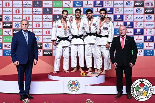 Cüdoçularımız Qran Priyə 4 medalla başladı - FOTOLAR