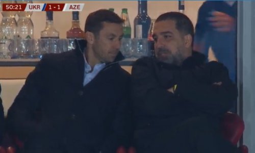 Arda Turan Ukrayna - Azərbaycan matçında - FOTO