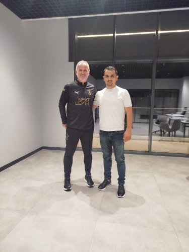 "Qarabağ"ın məşqçisi "Qalatasaray"ın düşərgəsində - FOTO