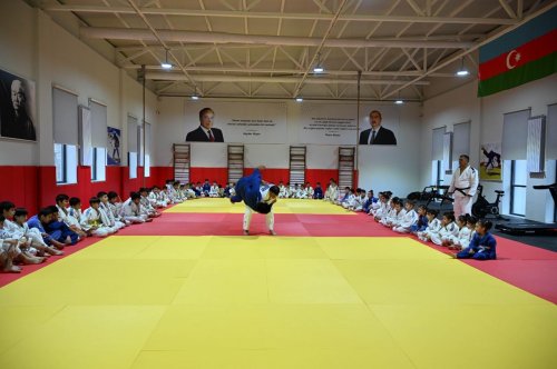 Daha bir rayonda Cüdo Mərkəzi açıldı - FOTOLAR
