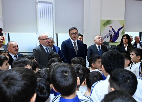 Daha bir rayonda Cüdo Mərkəzi açıldı - FOTOLAR