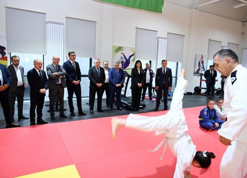 Daha bir rayonda Cüdo Mərkəzi açıldı - FOTOLAR
