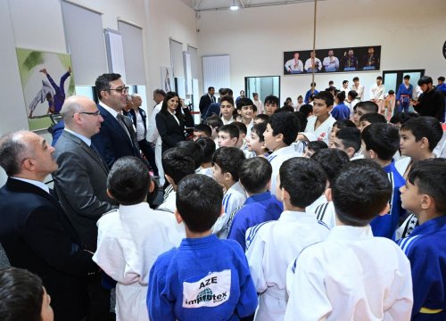 Daha bir rayonda Cüdo Mərkəzi açıldı - FOTOLAR