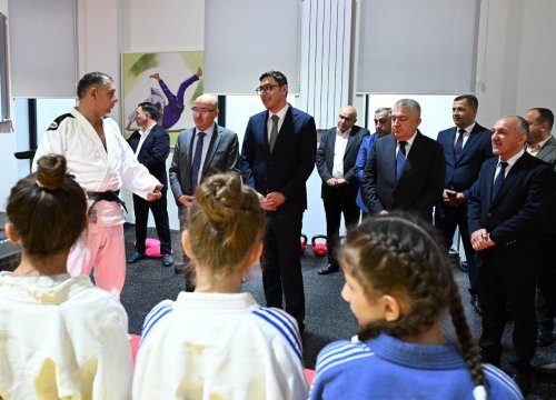 Daha bir rayonda Cüdo Mərkəzi açıldı - FOTOLAR