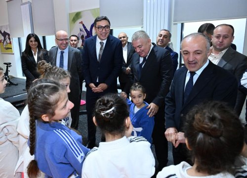 Daha bir rayonda Cüdo Mərkəzi açıldı - FOTOLAR