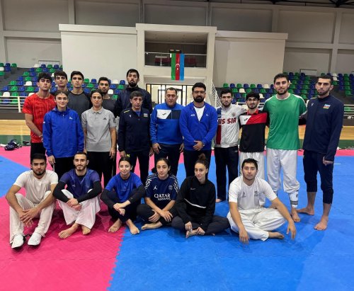 Millimiz dünya çempionatına Qubada hazırlaşdı Millimiz dünya çempionatına Qubada hazırlaşdı