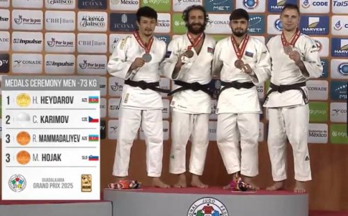 Heydərov və Qələndərzadə qızıl, Məmmədəliyev bürünc medal qazandı - YENİLƏNDİ
