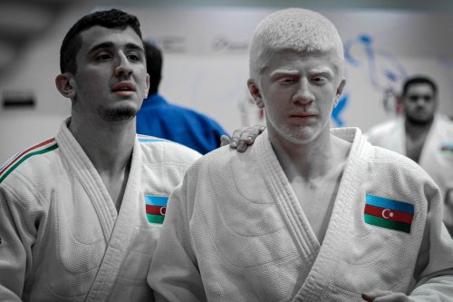 Olimpiya çempionlarımız və paracüdoçular eyni tatamidə - FOTOLAR Olimpiya çempionlarımız və paracüdoçular eyni tatamidə - FOTOLAR