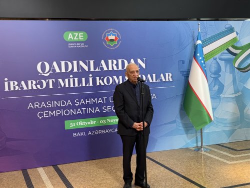 Azərbaycan - Özbəkistan matçı start götürdü - FOTOLAR