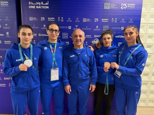 Hidayət Heydərovdan növbəti qızıl medal - FOTOLAR