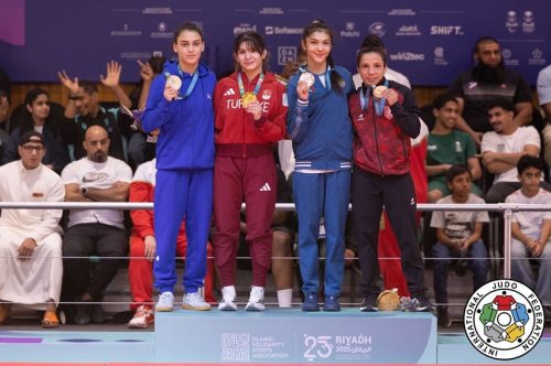 İslamiadada cüdoçularımızdan 9 medal - FOTOLAR