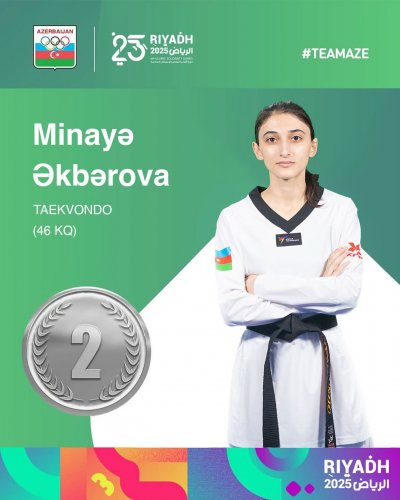 İslamiadada növbəti medal - FOTOLAR İslamiadada növbəti medal - FOTOLAR