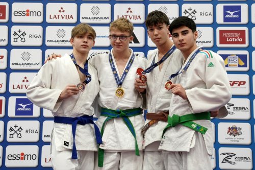 Cüdoçularımız Latviyada 4 medal qazandı - FOTOLAR