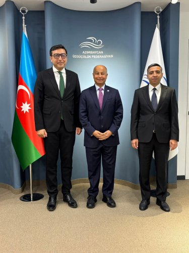 Üzgüçülük üzrə Dünya Kuboku Azərbaycanda - FOTO