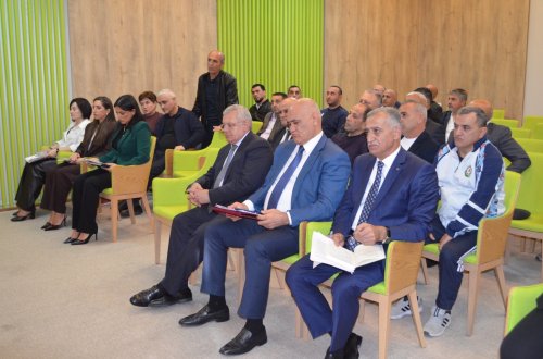 AAF İslamiadadan qayıdan kimi ümumi yığıncaq keçirdi - FOTOLAR