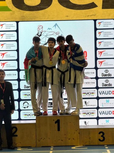 Azərbaycan komandası Avropa çempionu oldu - FOTOLAR