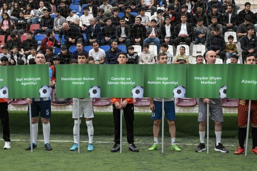 Dövlət qurumları minifutbol turnirində - FOTOLAR