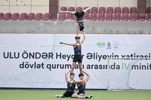 Dövlət qurumları minifutbol turnirində - FOTOLAR