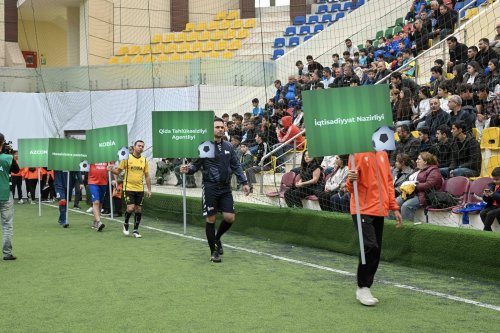 Dövlət qurumları minifutbol turnirində - FOTOLAR