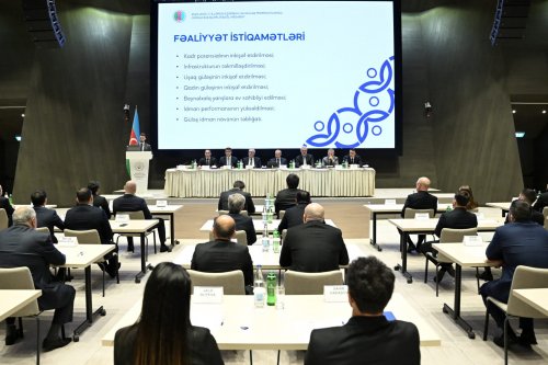 Mikayıl Cabbarov yenidən federasiya prezidenti seçildi - FOTOLAR