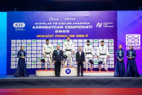 Azərbaycan çempionatı: Fərdi mübarizənin son medalçıları - FOTOLAR