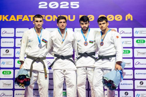 Azərbaycan çempionatı: Fərdi mübarizənin son medalçıları - FOTOLAR