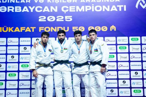 Azərbaycan çempionatı: Fərdi mübarizənin son medalçıları - FOTOLAR