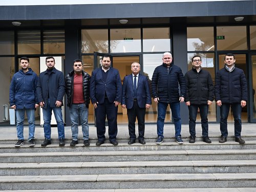 AFFA rəhbərliyi cənubda "Xəzər Lənkəran" stadionundan başqa hər yeri gəzdi - FOTOLAR