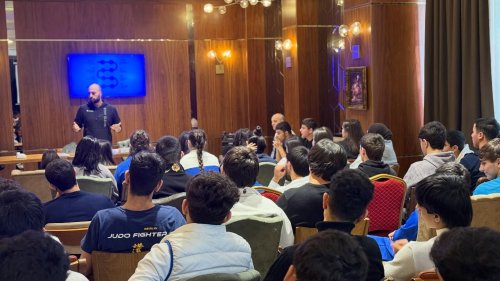 Cüdoçular üçün antidopinq seminarı - FOTOLAR Cüdoçular üçün antidopinq seminarı - FOTOLAR