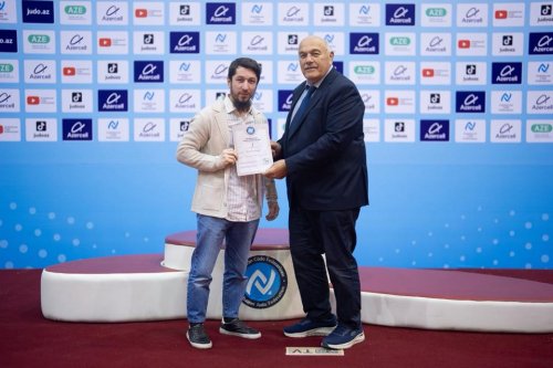 Cüdoçulara dan dərəcələri verildi - FOTOLAR Cüdoçulara dan dərəcələri verildi - FOTOLAR