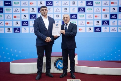 Cüdoçulara dan dərəcələri verildi - FOTOLAR Cüdoçulara dan dərəcələri verildi - FOTOLAR