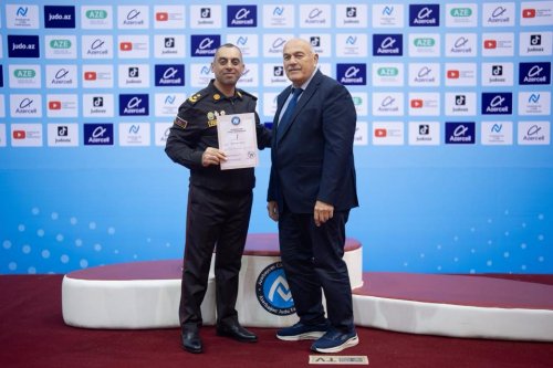 Cüdoçulara dan dərəcələri verildi - FOTOLAR Cüdoçulara dan dərəcələri verildi - FOTOLAR