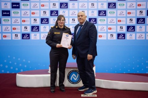 Cüdoçulara dan dərəcələri verildi - FOTOLAR Cüdoçulara dan dərəcələri verildi - FOTOLAR