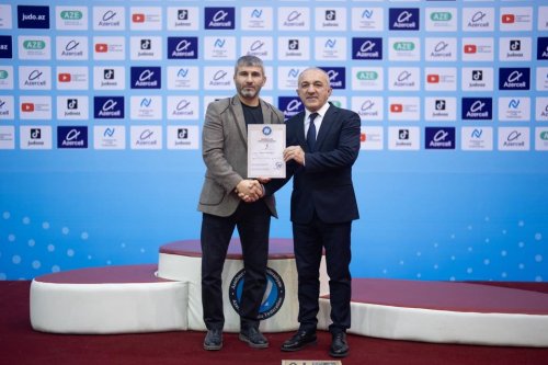 Cüdoçulara dan dərəcələri verildi - FOTOLAR Cüdoçulara dan dərəcələri verildi - FOTOLAR