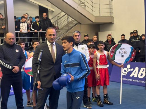 Ağacan Abiyevin şərəfinə boks turniri start götürdü - FOTOLAR