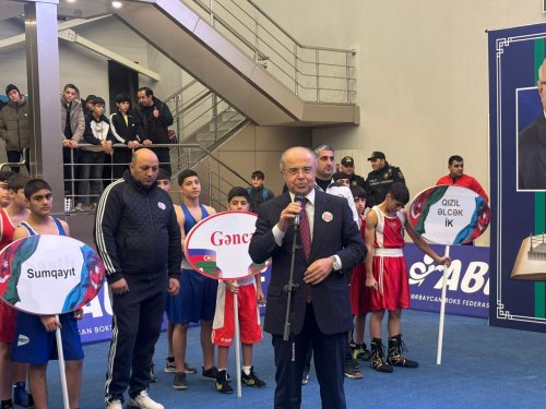 Ağacan Abiyevin şərəfinə boks turniri start götürdü - FOTOLAR