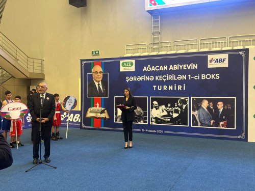 Ağacan Abiyevin şərəfinə boks turniri start götürdü - FOTOLAR