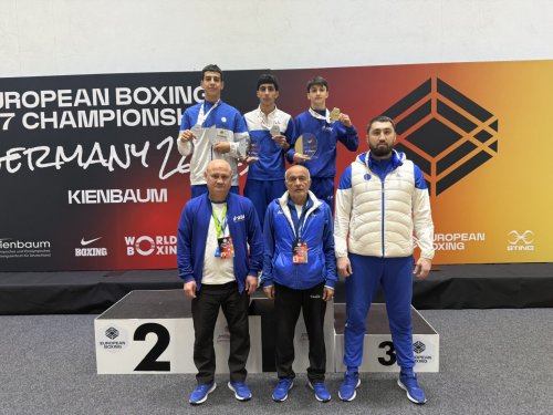 Avropa çempionatında 2 qızıl, 2 gümüş medal - FOTOLAR Avropa çempionatında 2 qızıl, 2 gümüş medal - FOTOLAR
