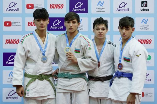 Azərbaycanın daha 5 çəkidə ən yaxşı cüdoçuları məlum oldu - FOTOLAR