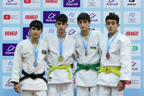 Azərbaycanın daha 5 çəkidə ən yaxşı cüdoçuları məlum oldu - FOTOLAR