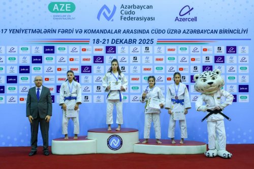 Azərbaycan çempionatı: Fərdi mübarizənin son medalçıları - FOTOLAR