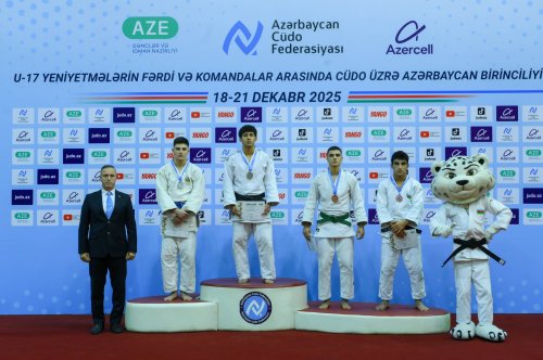 Azərbaycan çempionatı: Fərdi mübarizənin son medalçıları - FOTOLAR