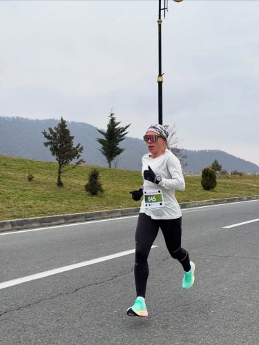 100-dək atlet qaçdı, qaliblər müəyyənləşdi - FOTOLAR