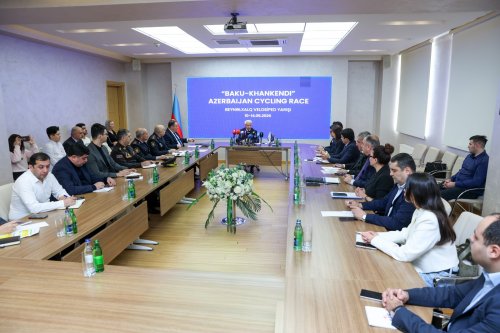 “Bakı–Xankəndi” veloturunun loqo və marşrutu açıqlandı - FOTOLAR