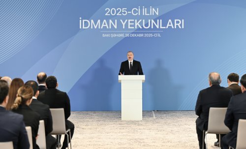 İlham Əliyev: Bu il medal sayı rekord həddə çatıb - FOTOLAR