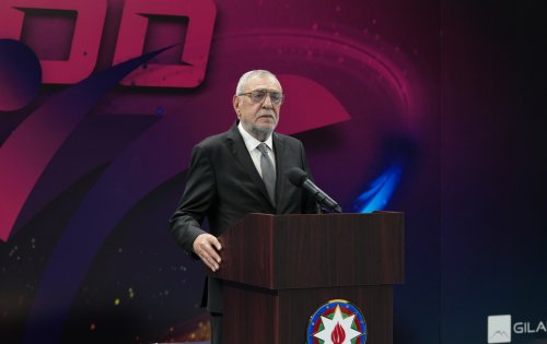 Nazirlər Azərbaycan çempionatının açılışında - FOTOLAR