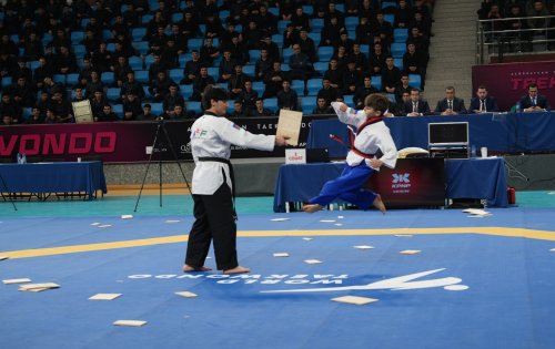 Nazirlər Azərbaycan çempionatının açılışında - FOTOLAR