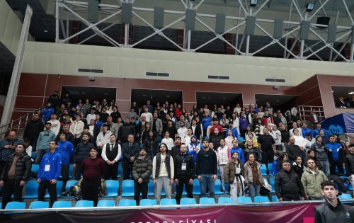 Nazirlər Azərbaycan çempionatının açılışında - FOTOLAR